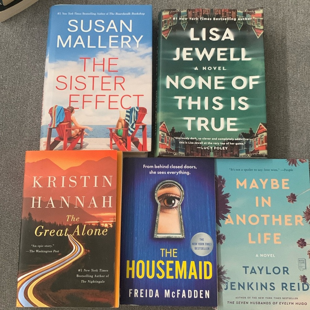 Set of 5 books